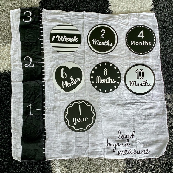 NWT Milestone Photo Blanket Set - Picture 13 of 13